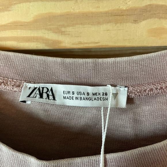 Zara Mauve Tank Top - Picture 3 of 3